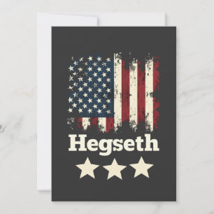 Hegseth Trump Administration American Flag Announcement