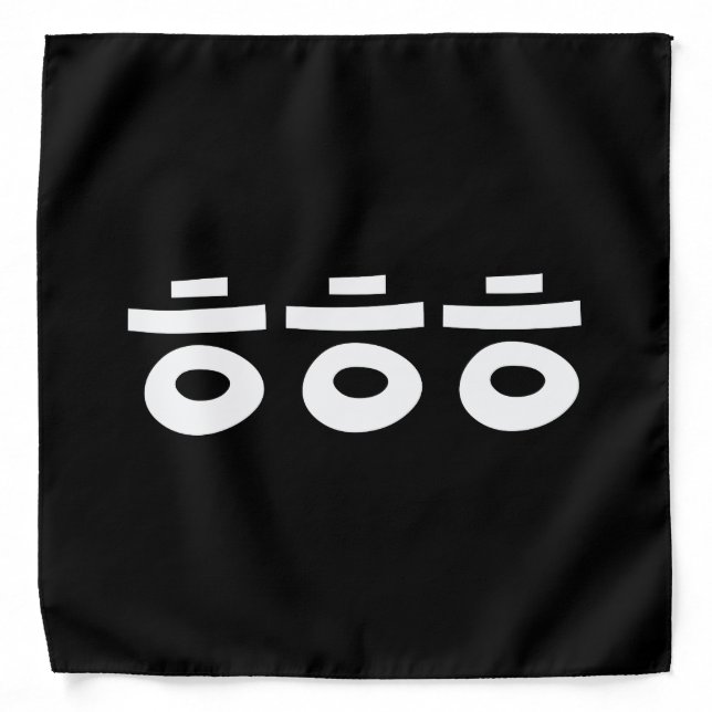 HEHEHE ㅎㅎㅎ Korean Slang Bandana (Front)