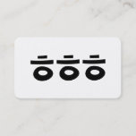 HEHEHE ㅎㅎㅎ Korean Slang Business Card