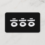 HEHEHE ㅎㅎㅎ Korean Slang Business Card