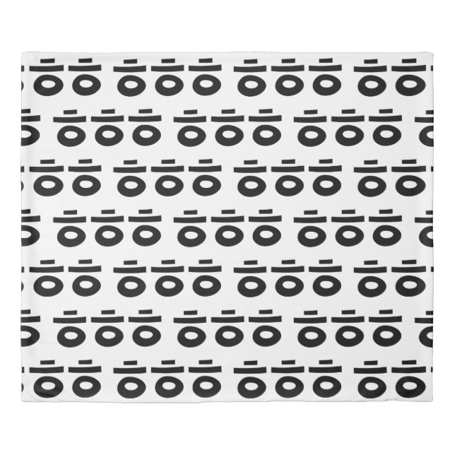HEHEHE ㅎㅎㅎ Korean Slang Duvet Cover (Front)