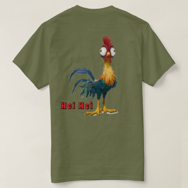 Hei Hei Chickenshirt T-Shirt (Design Back)