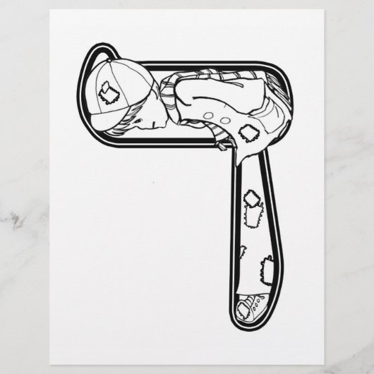 Hei - Kabbalah Alef Bet (Back)