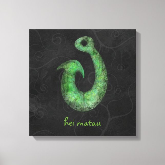 hei matau - canvas print (Front)