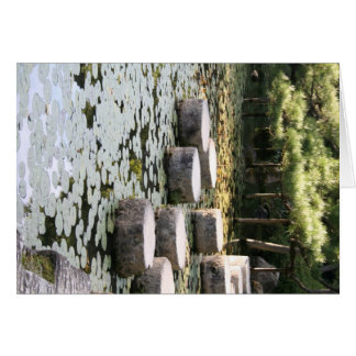 Heian Gardens Pond and Walk in Kyoto Cards