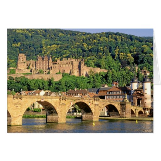 HEIDELBERG CASTLE AND BRIDGE CARDS (Front Horizontal)