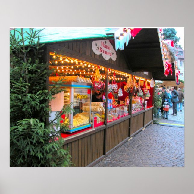 Heidelberg Christmas Market, Christmas stable Poster (Front)