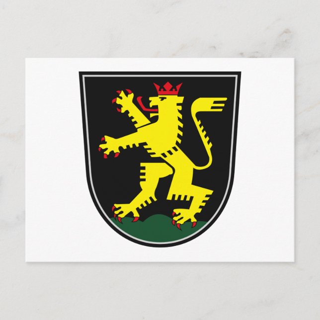 Heidelberg Coat of Arms Postcard (Front)