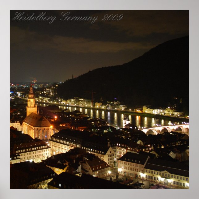 Heidelberg Germany 2009 Poster (Front)