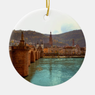 Heidelberg, Germany Ceramic Ornament