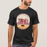 Heidelberg Germany City Skyline Emblem T-Shirt