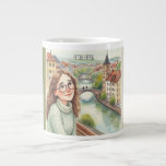 Heidelberg,Germany Pretty Girl In Heidelberg Giant Coffee Mug
