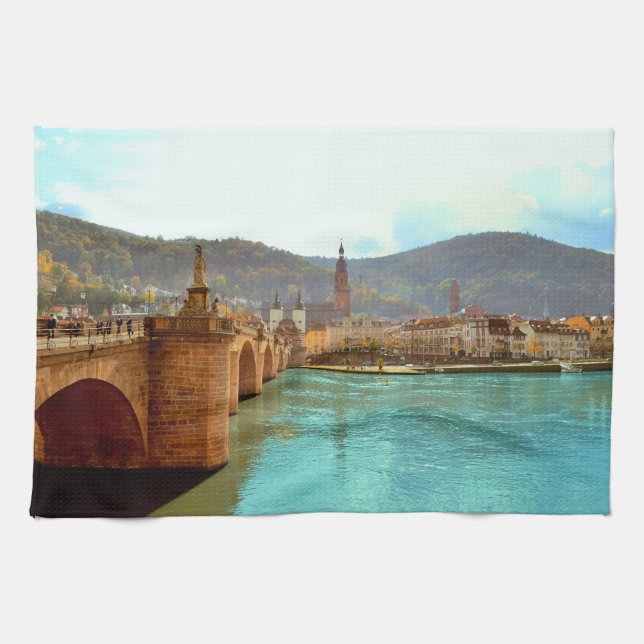 Heidelberg, Germany Towel (Horizontal)