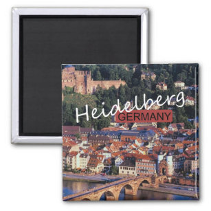 Heidelberg Germany Travel Photo Souvenir Magnet