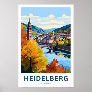 Heidelberg Germany Travel Print