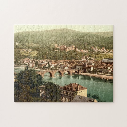Heidelberg I Baden Wurttemberg Germany Jigsaw Puzzle Zazzle Com