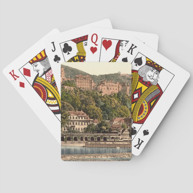 Heidelberg II, Baden-Württemberg, Germany Poker Cards (Back)