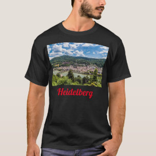 Heidelberg Neckar Panorama Germany T-Shirt