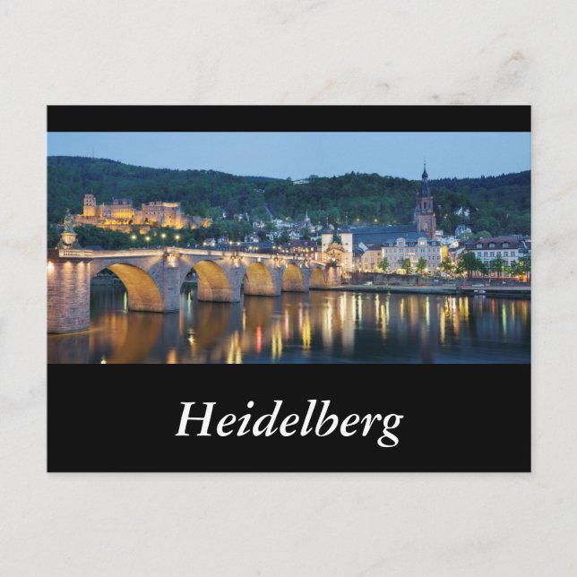Heidelberg Panorama Postcard (Front)