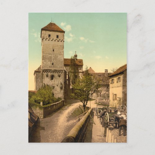 Heidenturm Nuremberg Bavaria Germany Postcard