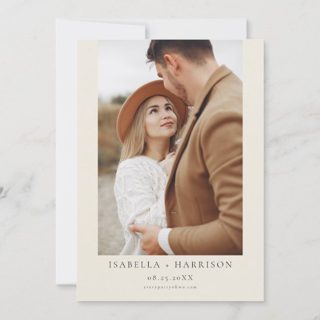 Discover HEIDI Boho Watercolor Mountain Wildflower Wedding Invitation