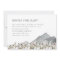 HEIDI Boho Wildflower Mountain Books for Baby Card