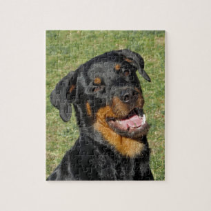 Heidi Cute Rottweiler Puzzle