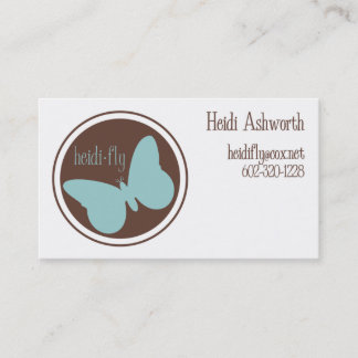 heidi-fly business cards