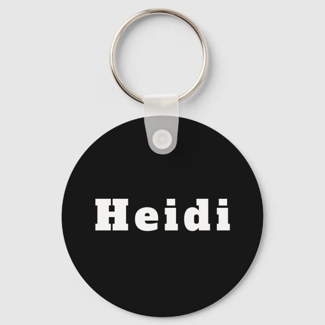 Heidi Keychain (Front)