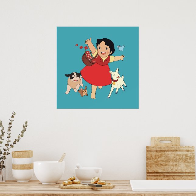 Heidi the girl from the Alps Poster | Zazzle