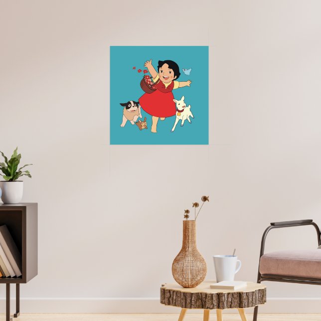 Heidi the girl from the Alps Poster | Zazzle
