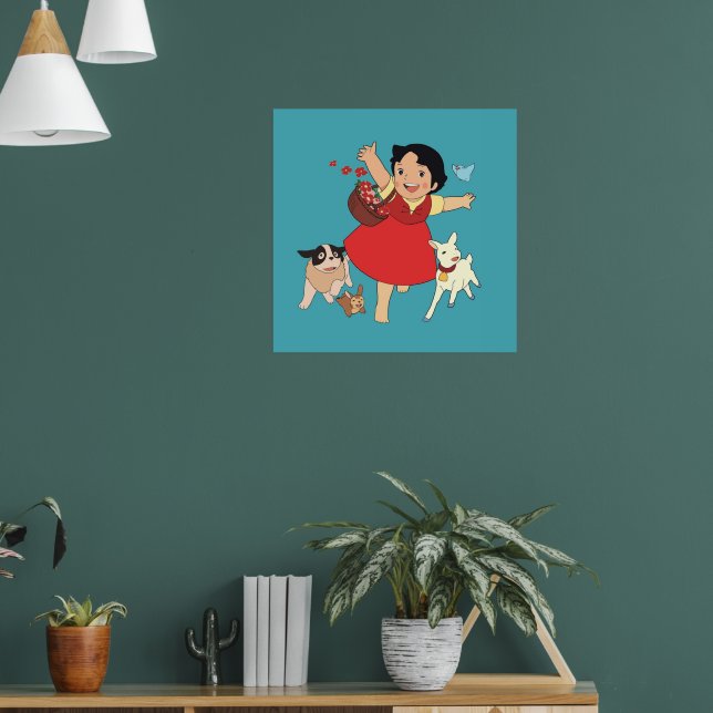 Heidi the girl from the Alps Poster | Zazzle