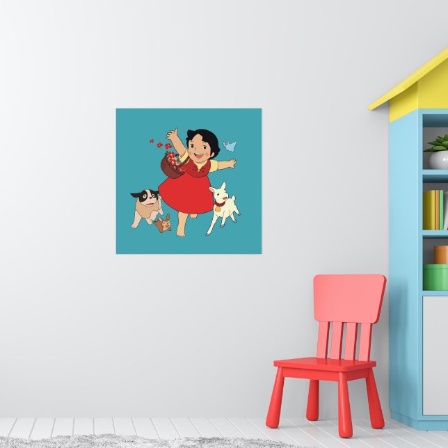 Heidi the girl from the Alps Poster | Zazzle