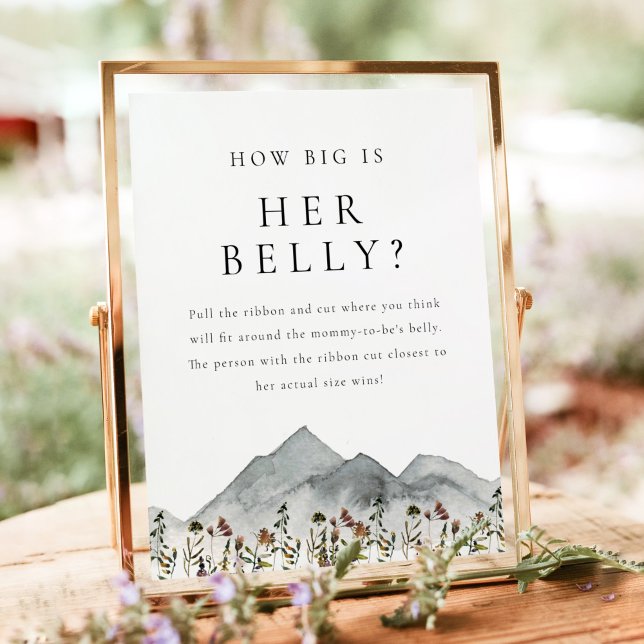 HEIDI Wildflower Mountain How Big Is Her Belly Poster (Creator Uploaded)