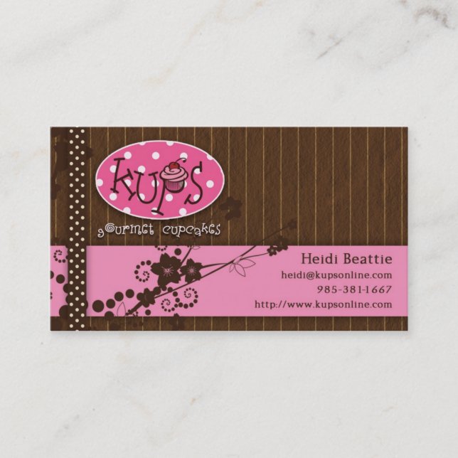heidicard business card (Front)