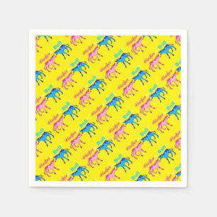 Heifer or Bull Farm Style Gender Reveal Paper Napkins