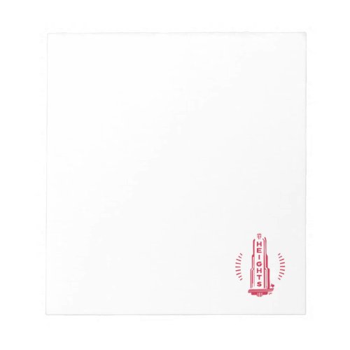 Heights Theater Marquee Notepad