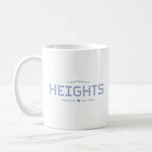 Heights Tile Blue Tile Houston Heights Coffee Mug