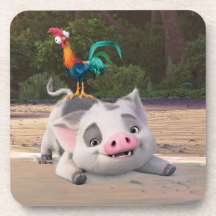 Heihei and Pua Playtime Beverage Coaster