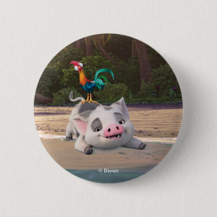 Heihei and Pua Playtime Button