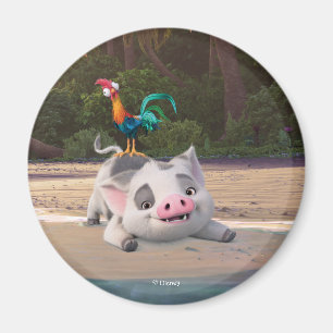 Heihei and Pua Playtime Magnet