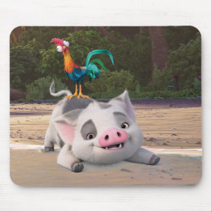 Heihei and Pua Playtime Mouse Pad