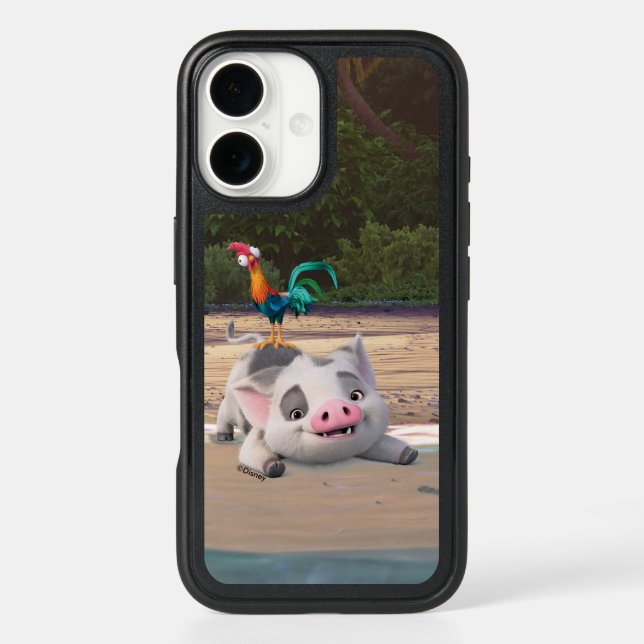 Heihei and Pua Playtime Otterbox iPhone Case (Back)