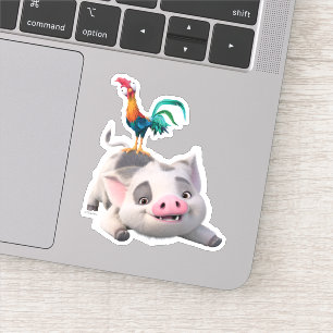 Heihei and Pua Playtime Sticker