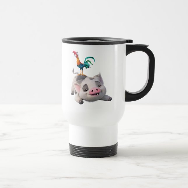 Heihei and Pua Playtime Travel Mug (Right)