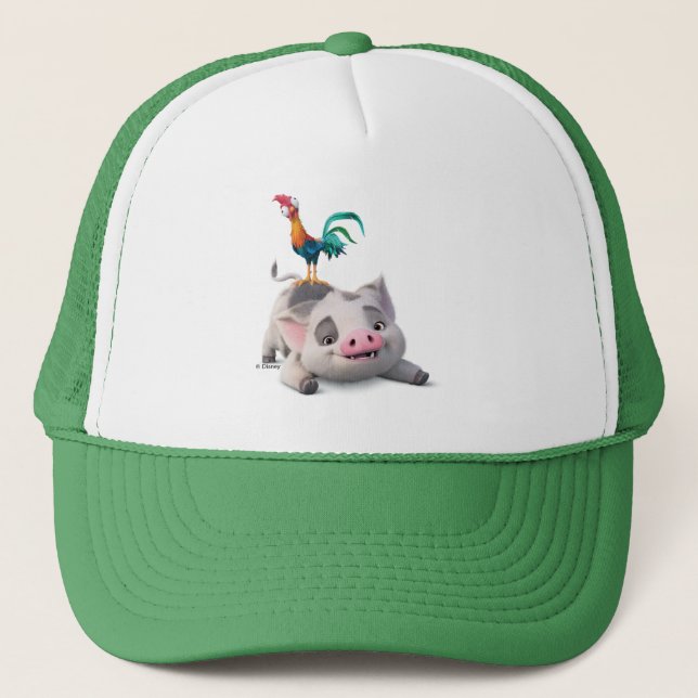 Heihei and Pua Playtime Trucker Hat (Front)