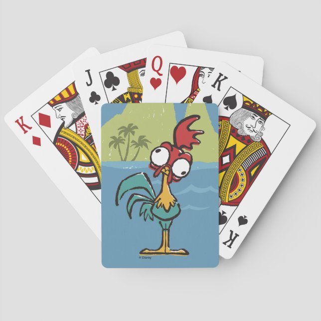 Heihei - Very Important Rooster Playing Cards (Back)