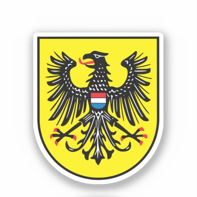Heilbronn coat of arms, Germany Sticker (Front)