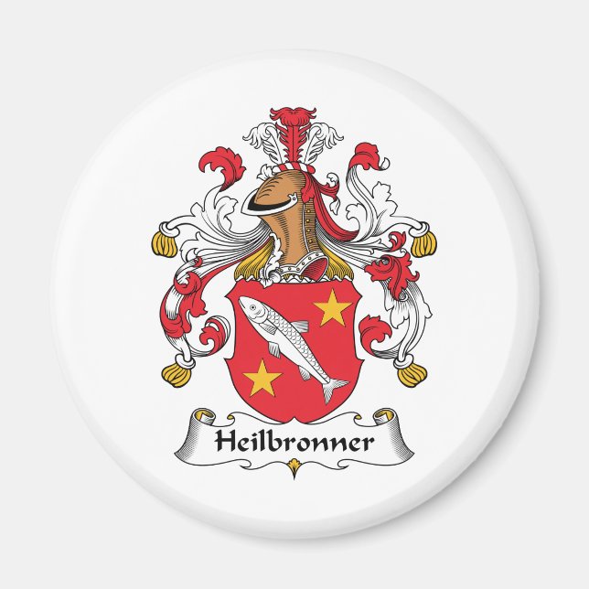 Heilbronner Family Crest Magnet (Front)