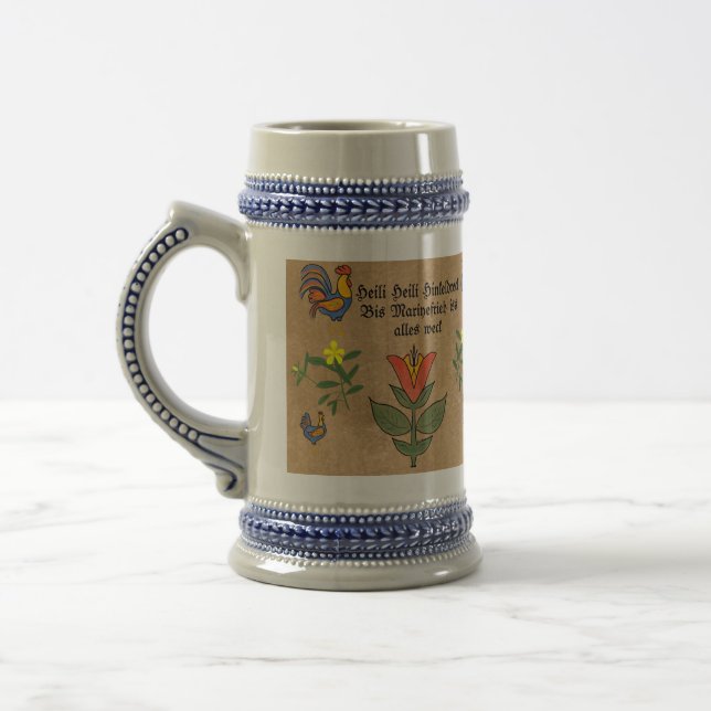 Heili Heili Hinkledreck Beer Stein (Left)